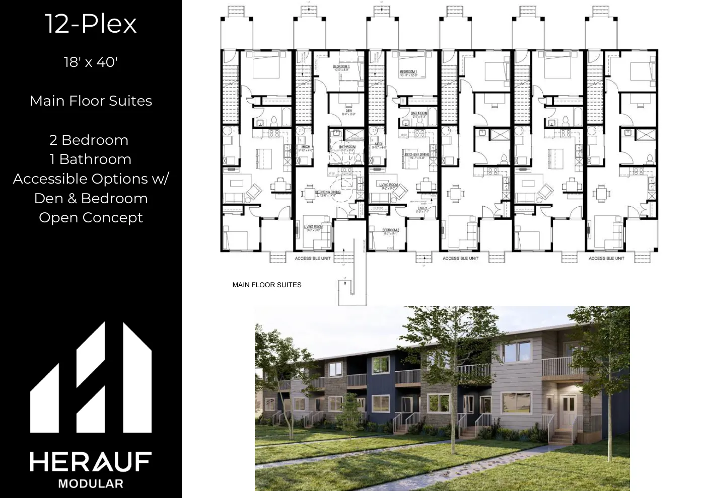 Twelve-Plex, page from the Multi-Family Brochure