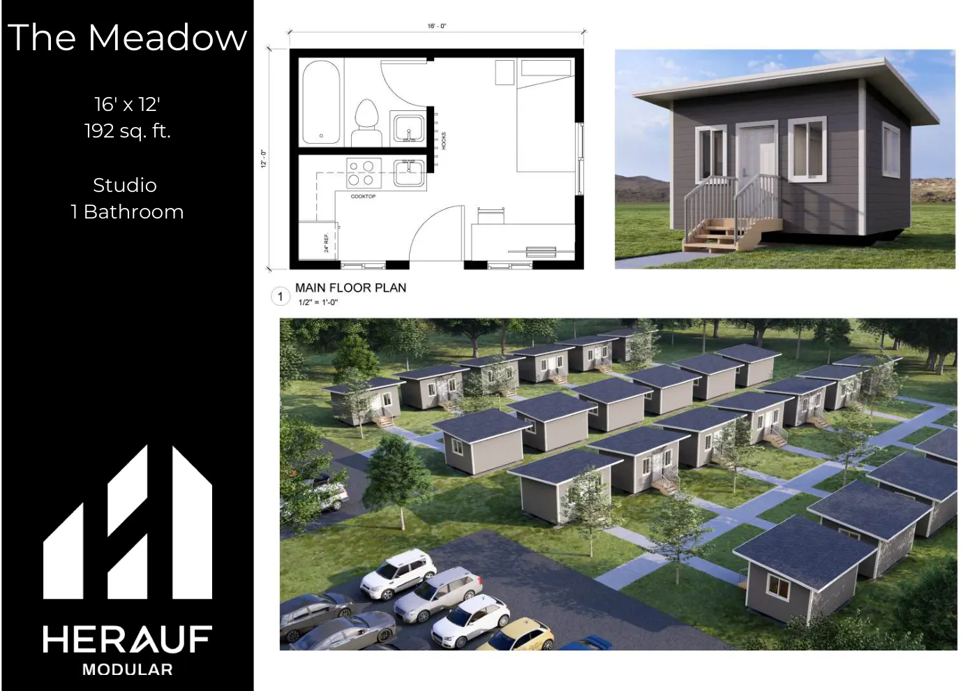 The Meadow, page from the Small Home Brochure