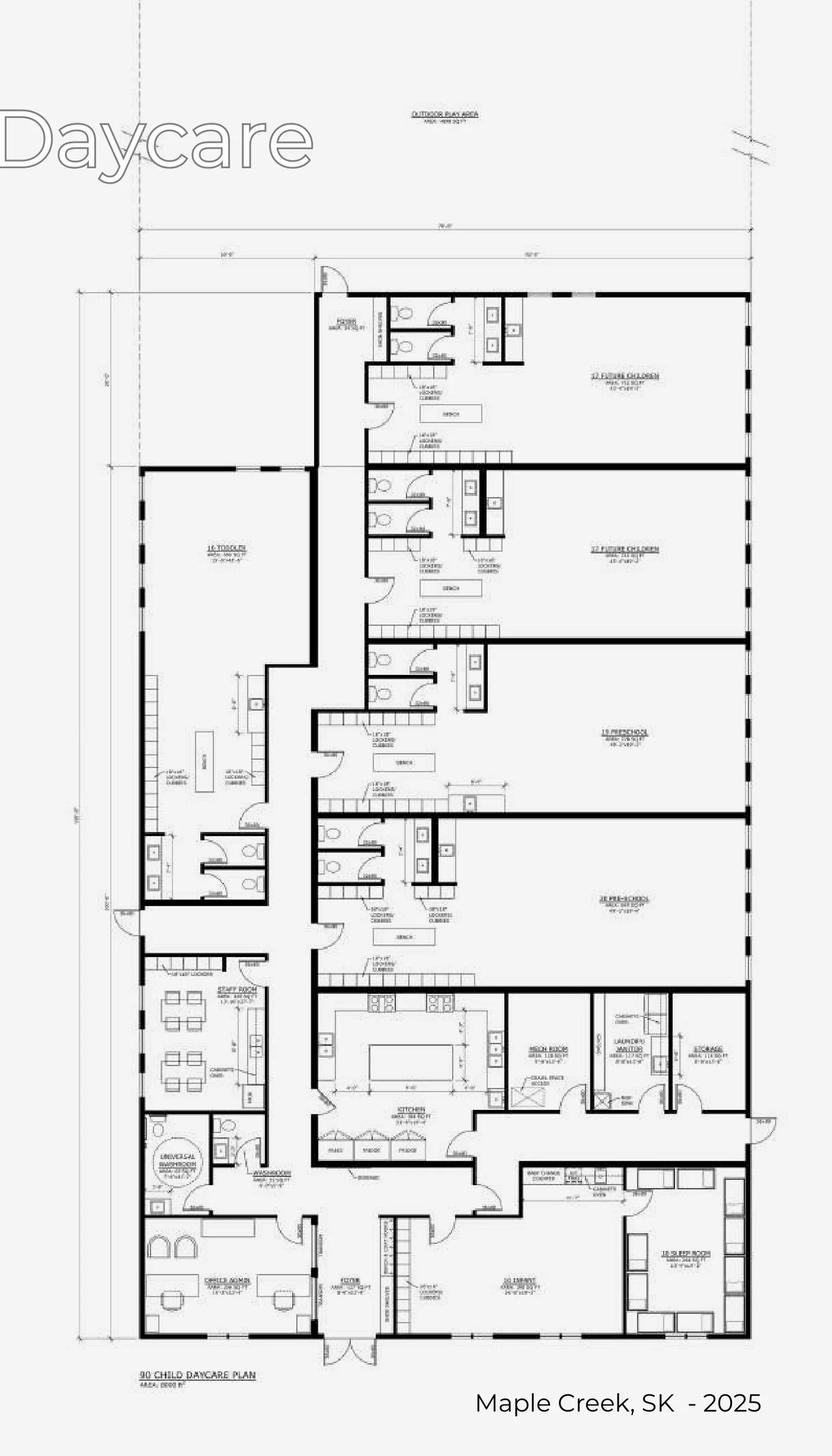90 children, floor plan 1, brochure page 6