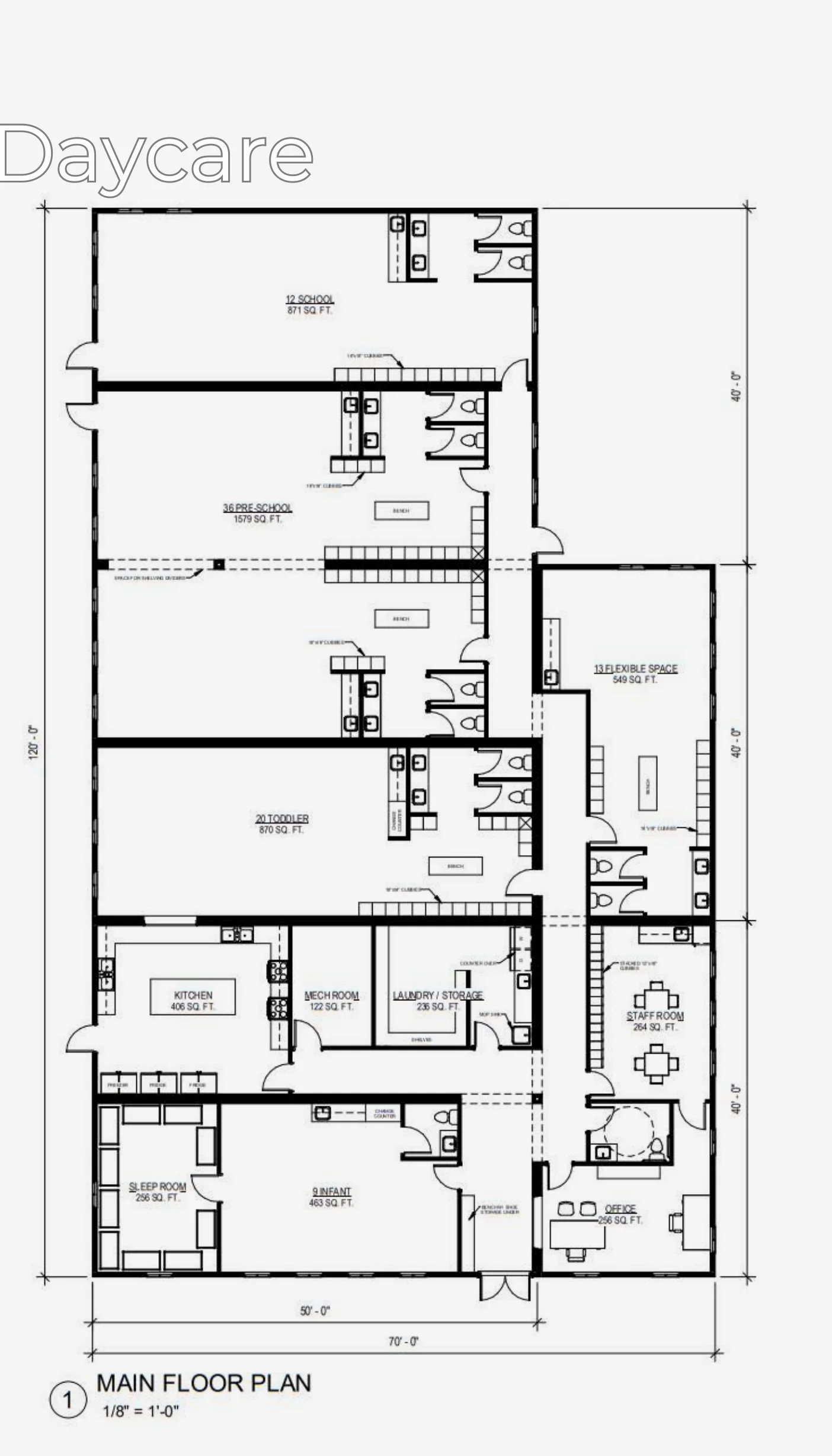 90 children, floor plan 2, brochure page 7