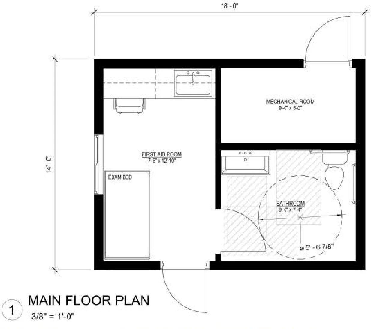 Medical Centre, floor plan 2, brochure page 19