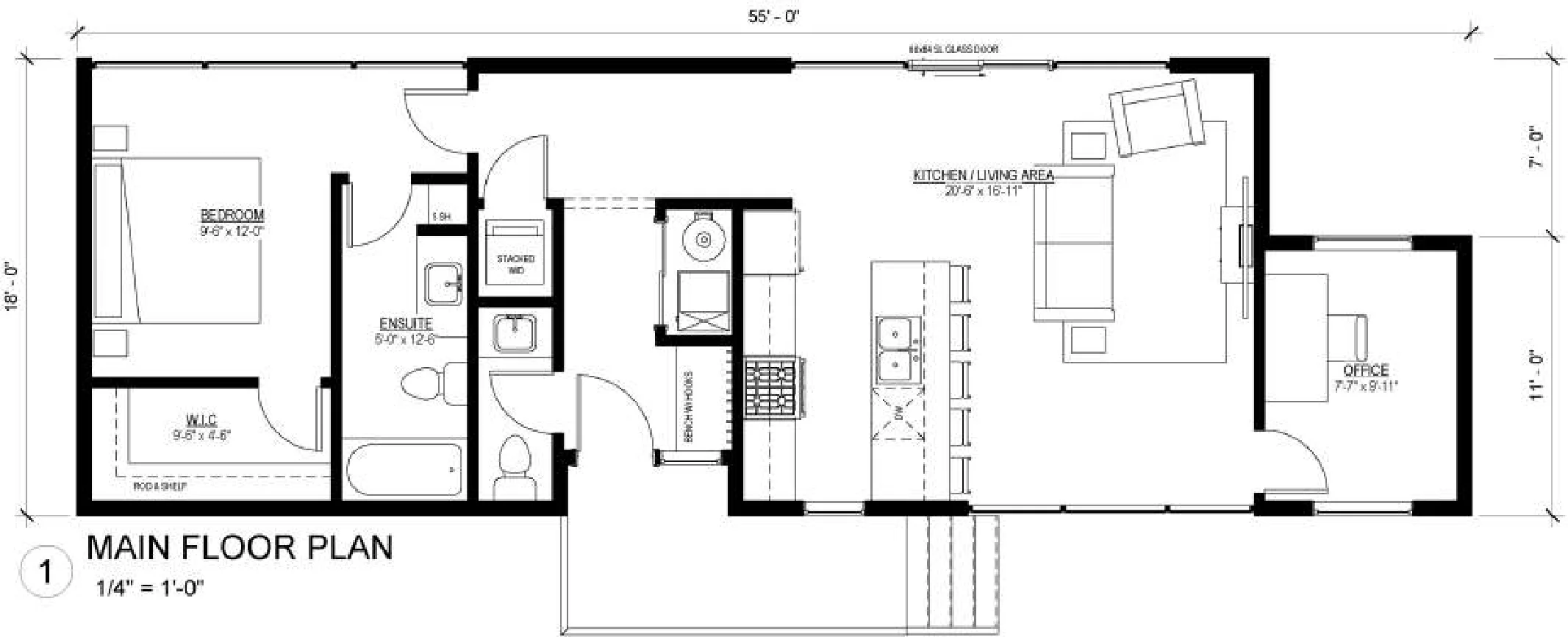 Mt. Kootenay, floor plan 1, brochure page 8