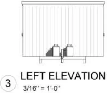 On-Site Quarters, elevation 2, brochure page 24