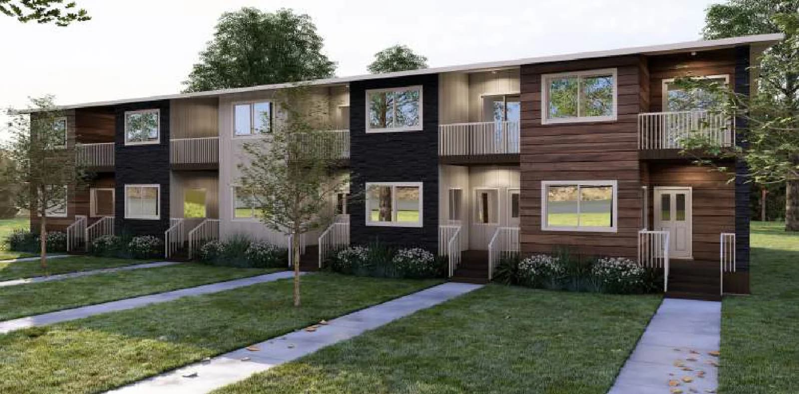 Ten-Plex, exterior 1, brochure page 12
