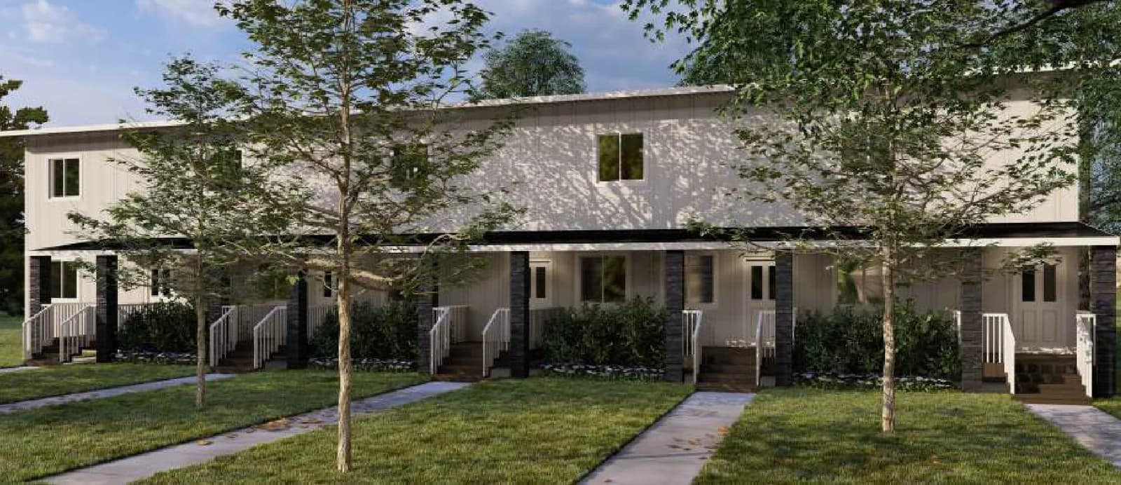 Ten-Plex, exterior 2, brochure page 13