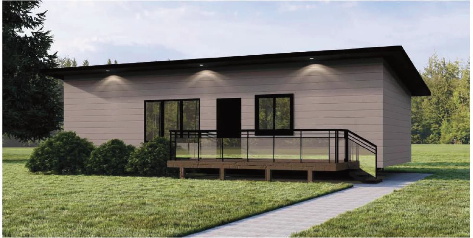 The Alpine, exterior 1, brochure page 11