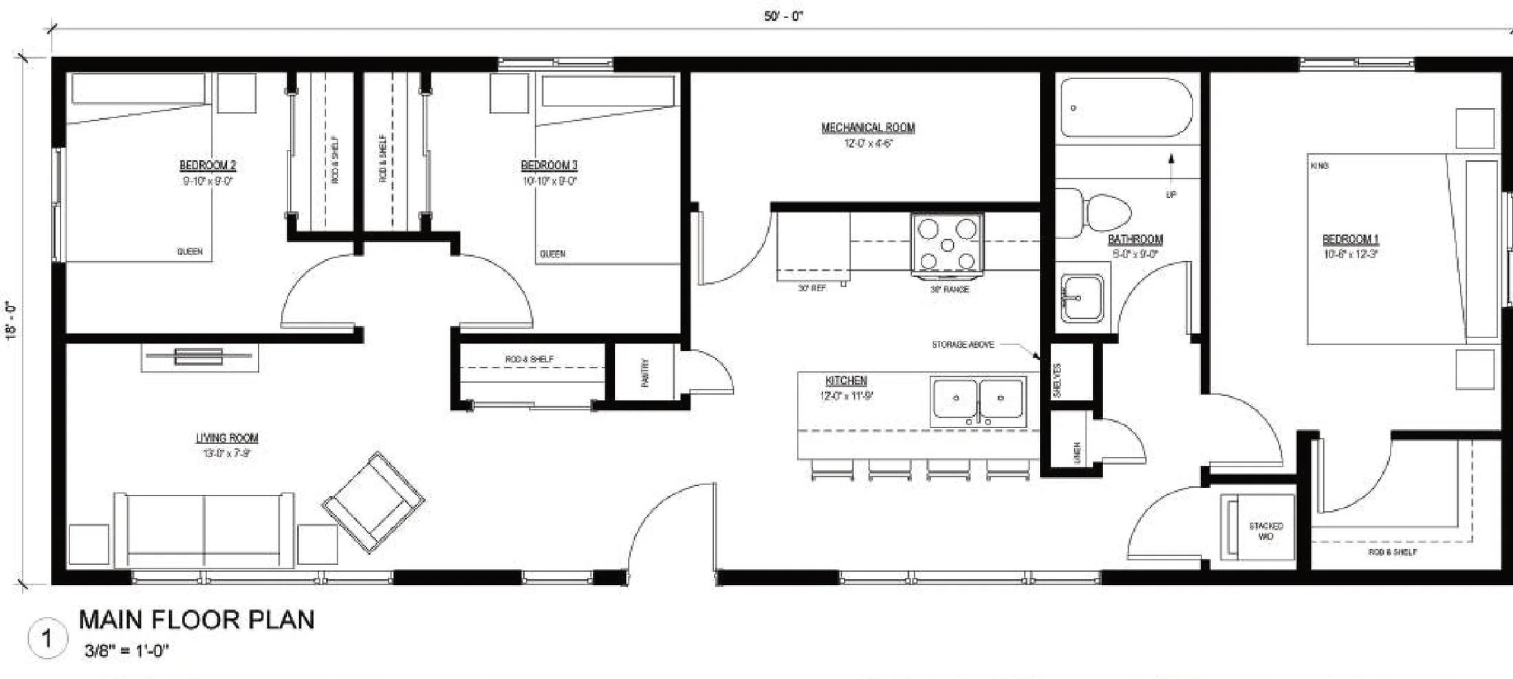 The Ash, floor plan 1, brochure page 14