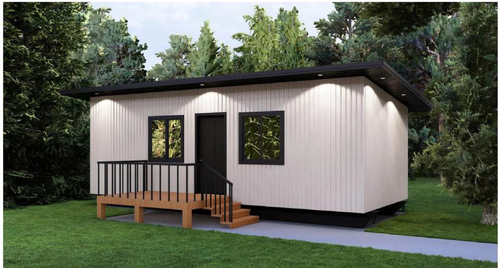 The Cedar, exterior 1, brochure page 3