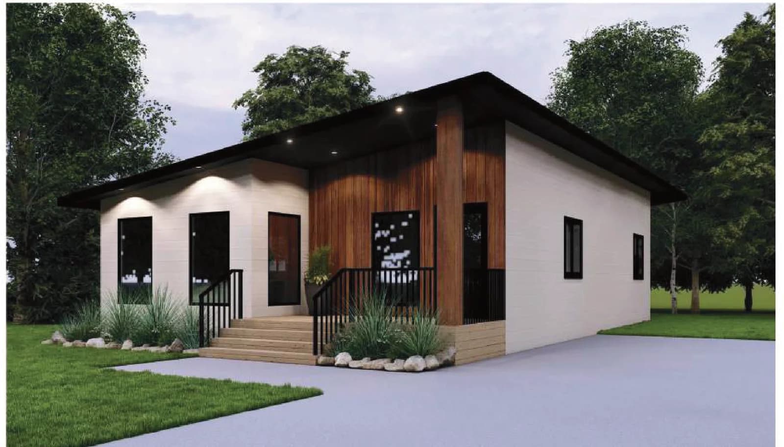 The Haven, exterior 1, brochure page 17