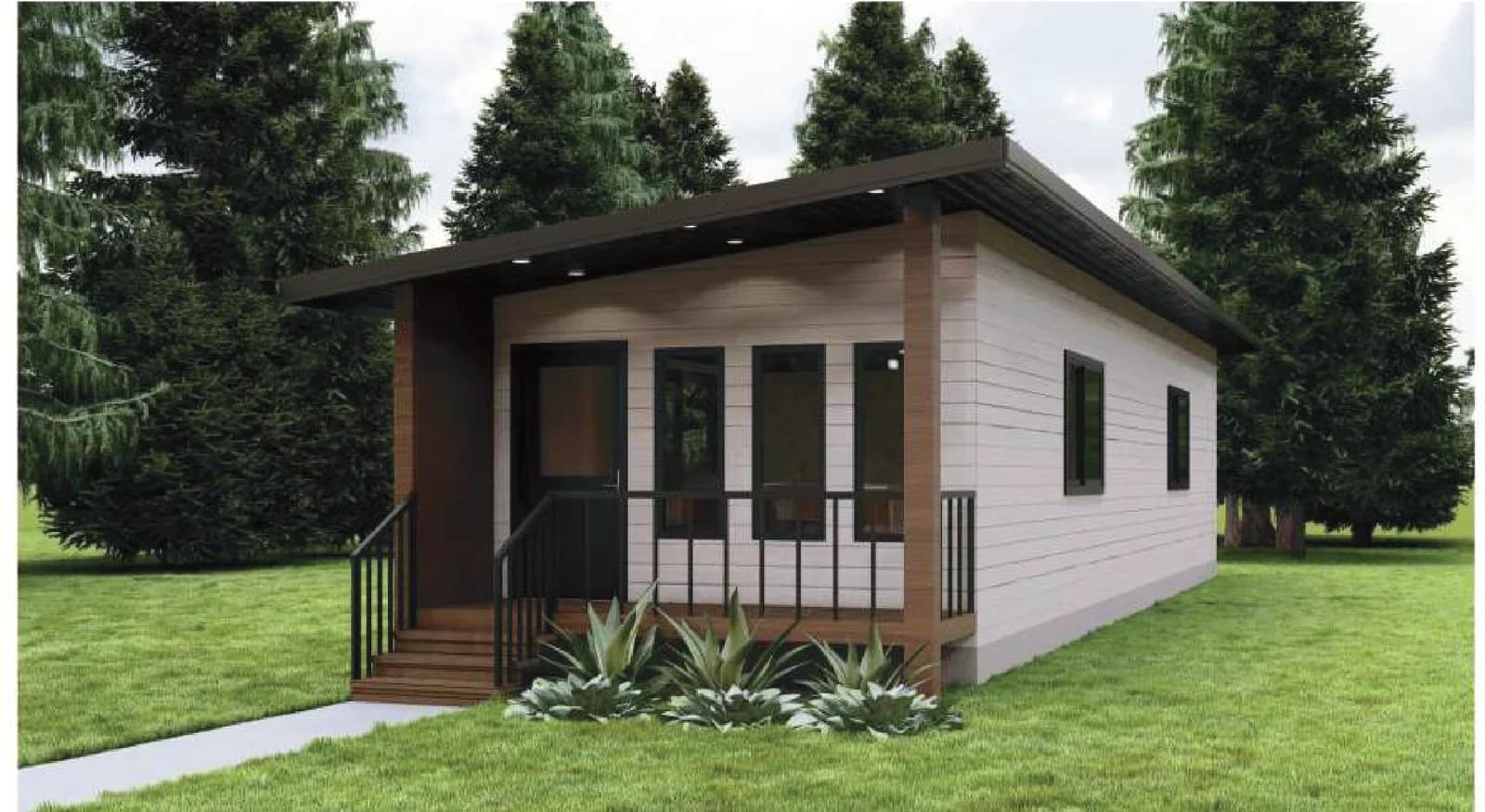 The Oak, exterior 1, brochure page 5