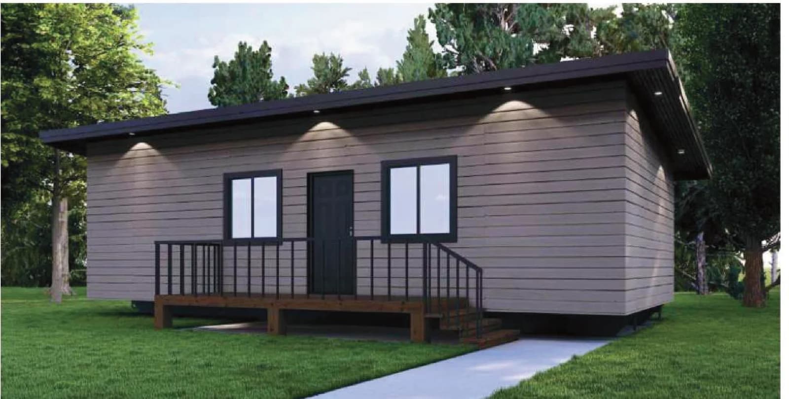 The Onyx, exterior 1, brochure page 8