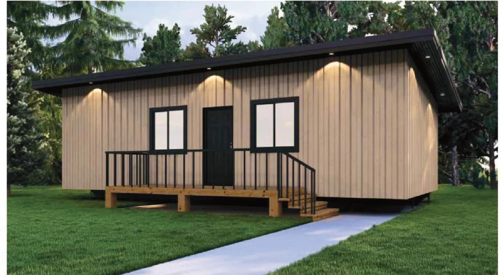 The Prairie, exterior 1, brochure page 9