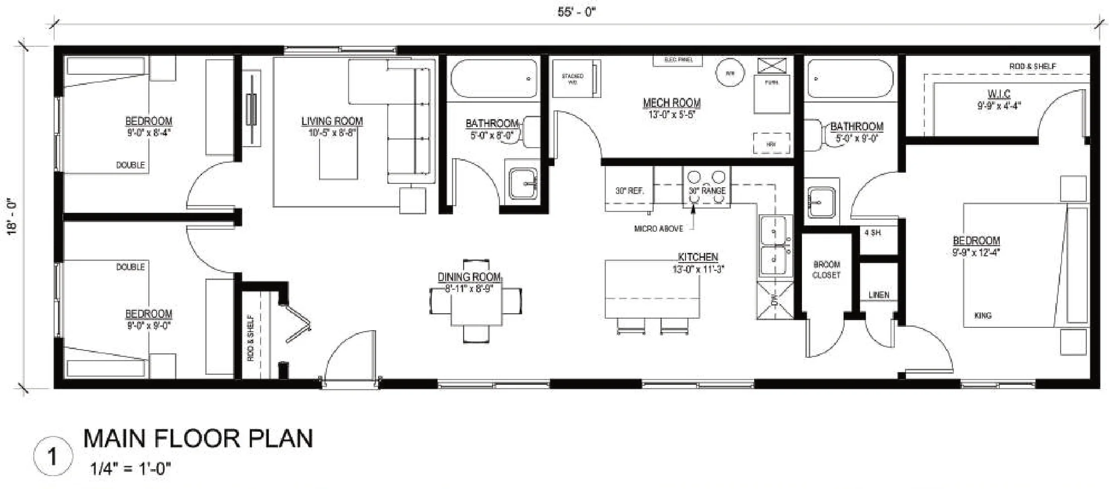The Ridge, floor plan 1, brochure page 15