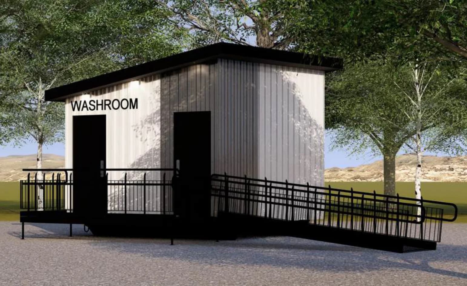 14' × 14', exterior 2, brochure page 12