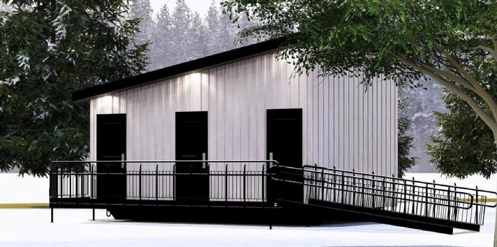 22' × 14', exterior 1, brochure page 5