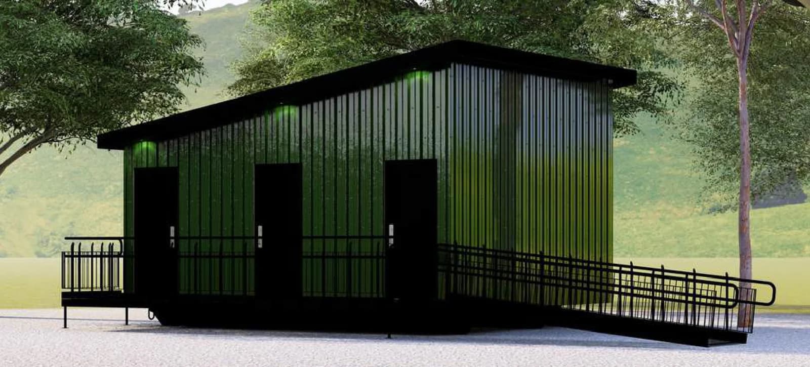22' × 18', exterior 2, brochure page 17