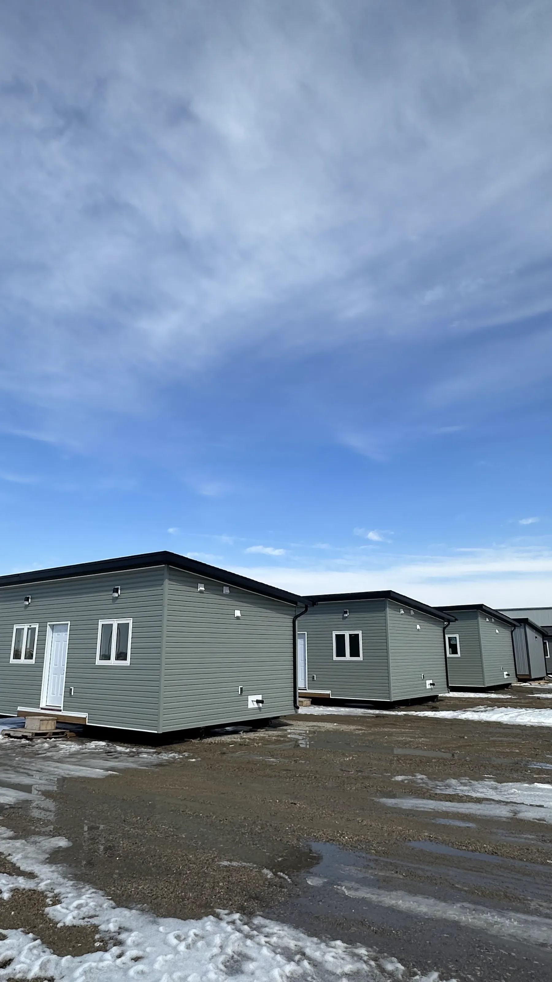 Herauf modular transitional housing community