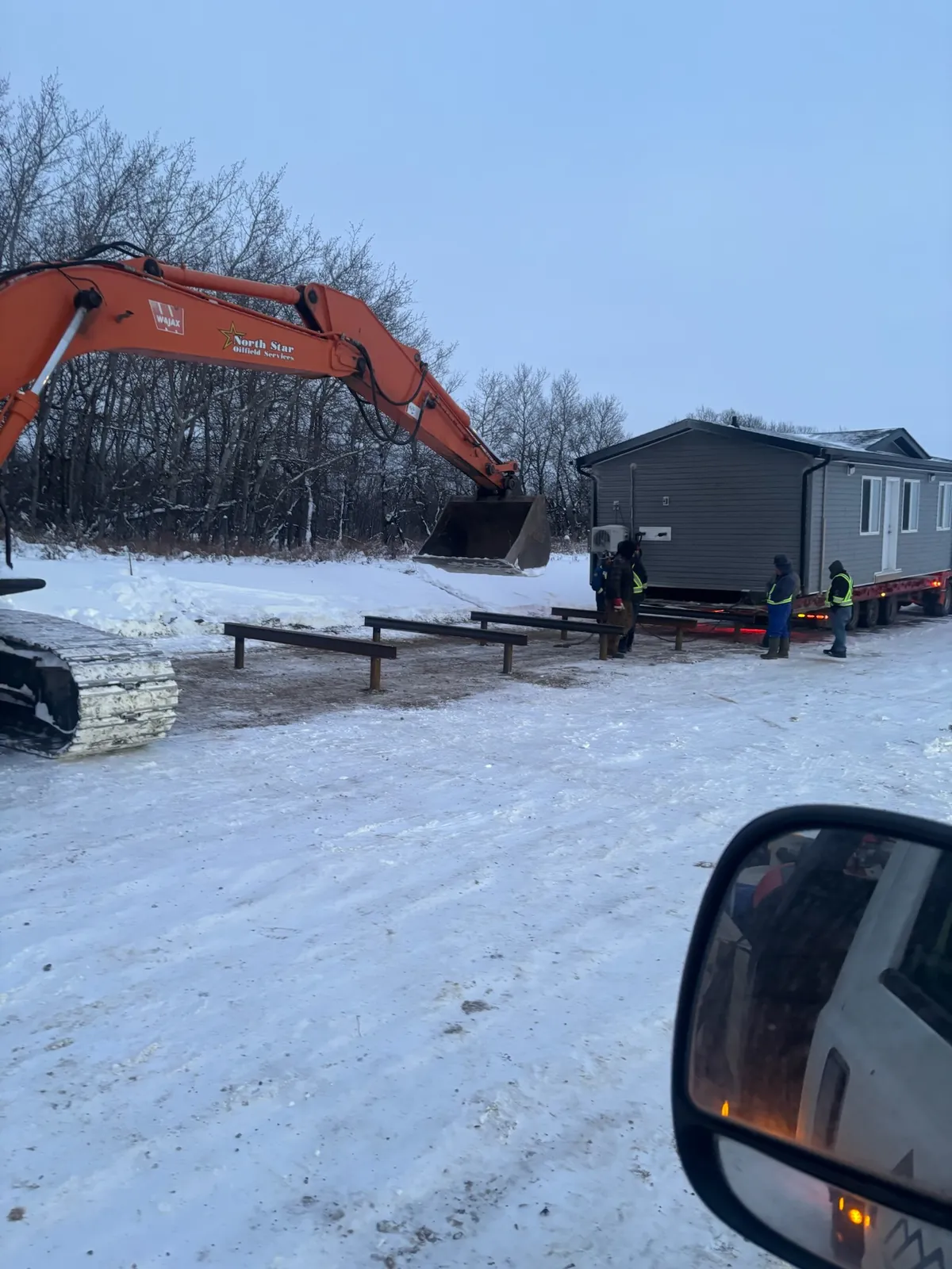 Surge Energy Site Office, a Herauf Modular project in Wainwright, Alberta