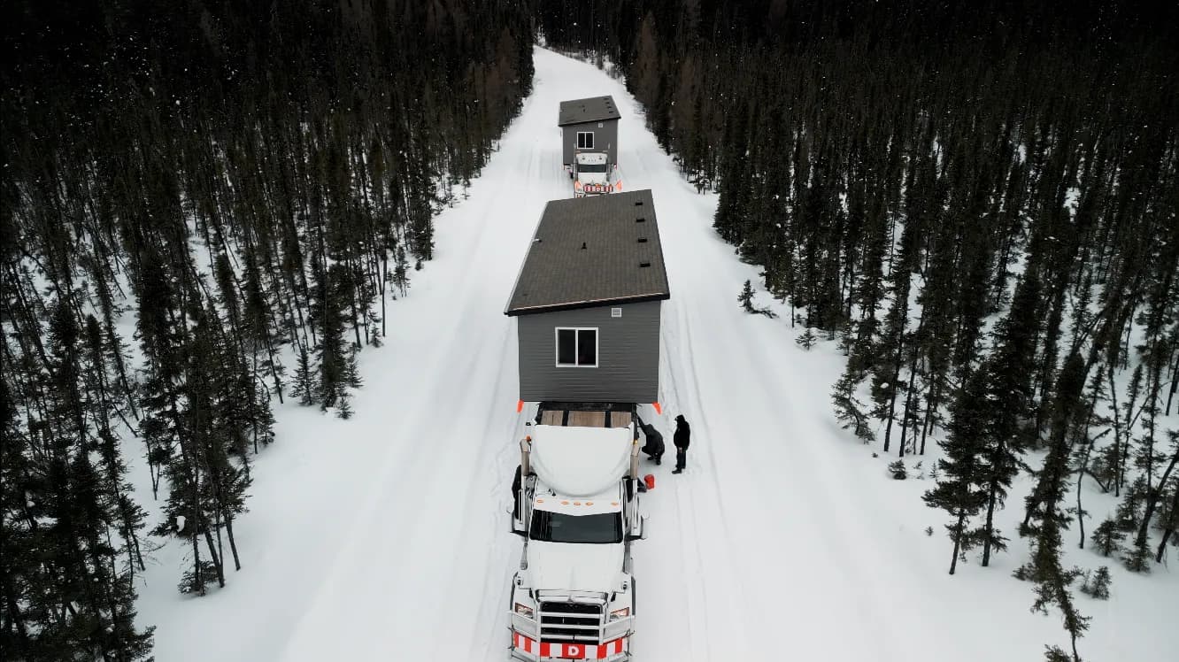 Northern Ice Road Youth Housing, a Herauf Modular project in The Pas, Manitoba