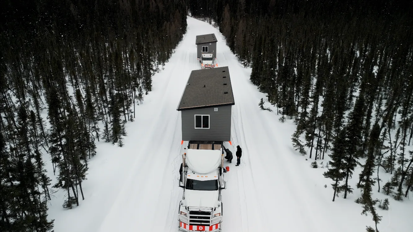 Northern Ice Road Youth Housing, a Herauf Modular project in The Pas, Manitoba