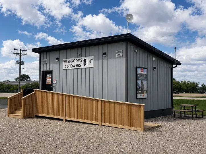 ValleyView Co-op CardLock Washrooms, a Herauf Modular project in Virden, Manitoba