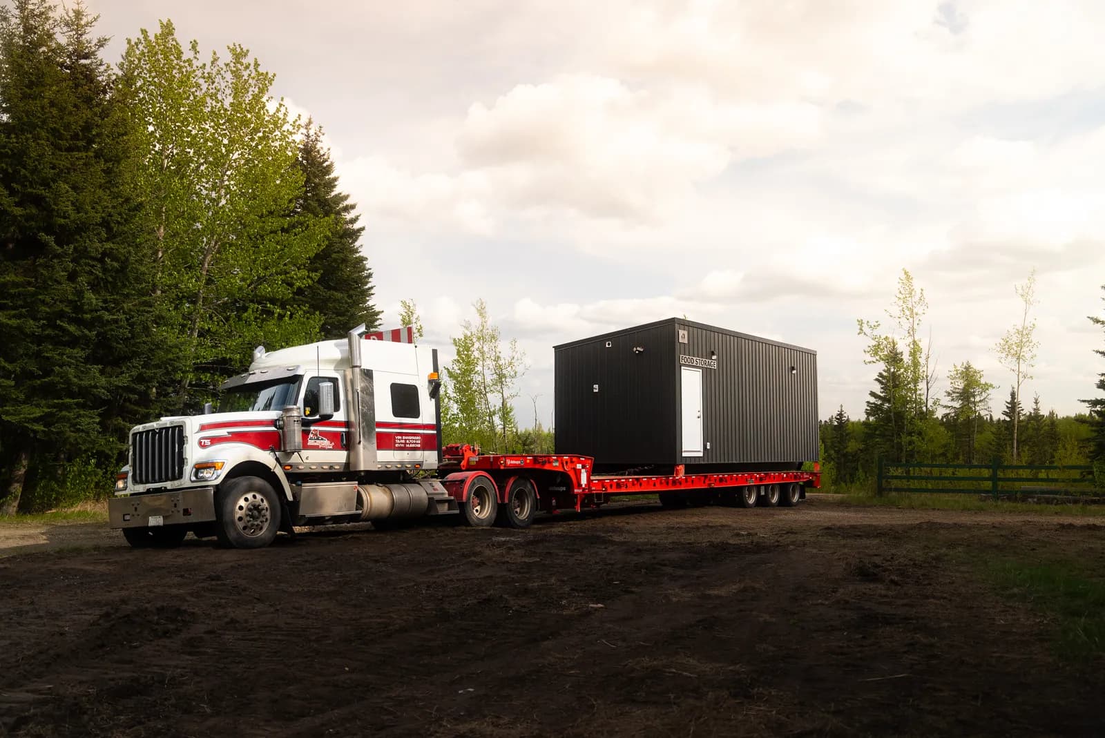 Oil & Gas Camp Food Storage, Whitecourt, Alberta