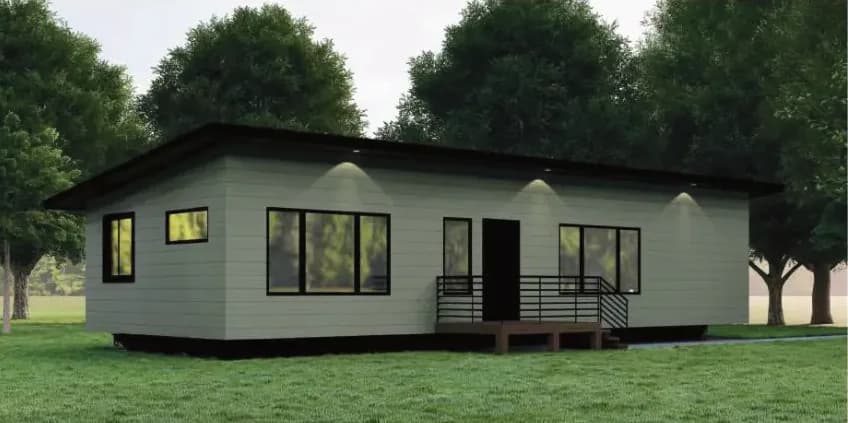 The Ash exterior, architectural rendering