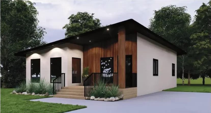 The Haven exterior, architectural rendering