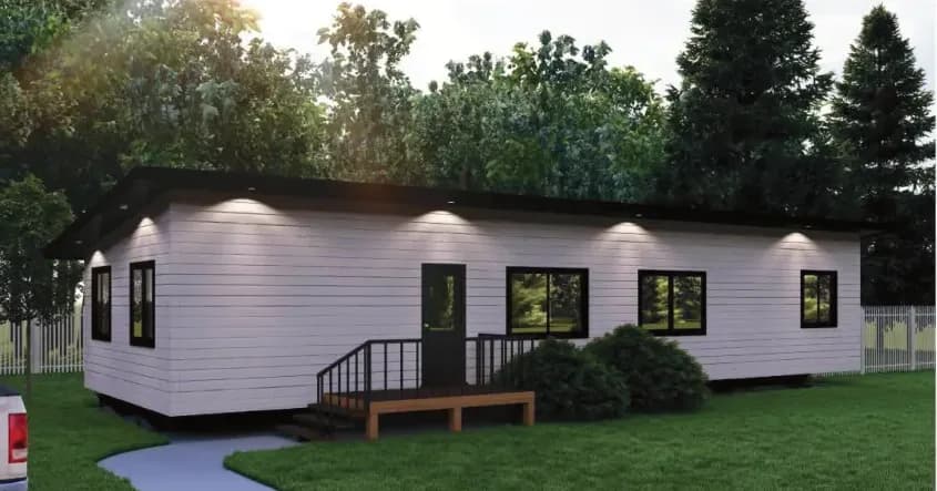 The Ridge exterior, architectural rendering