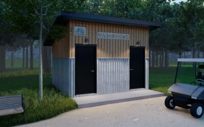 14′ x 14′ Golf Course Washroom Unit